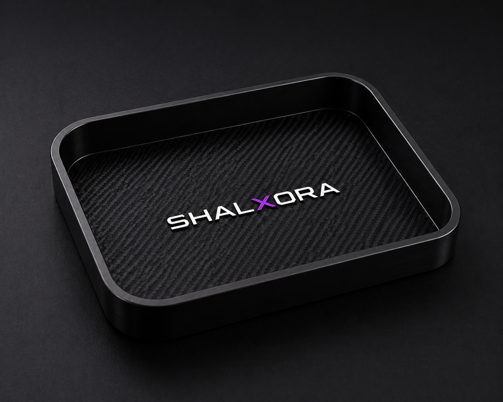 Luxury Catchall Tray | Carbon Fiber | Desk Organizer | Gift for Him | Key Tray | Modern Home Decor