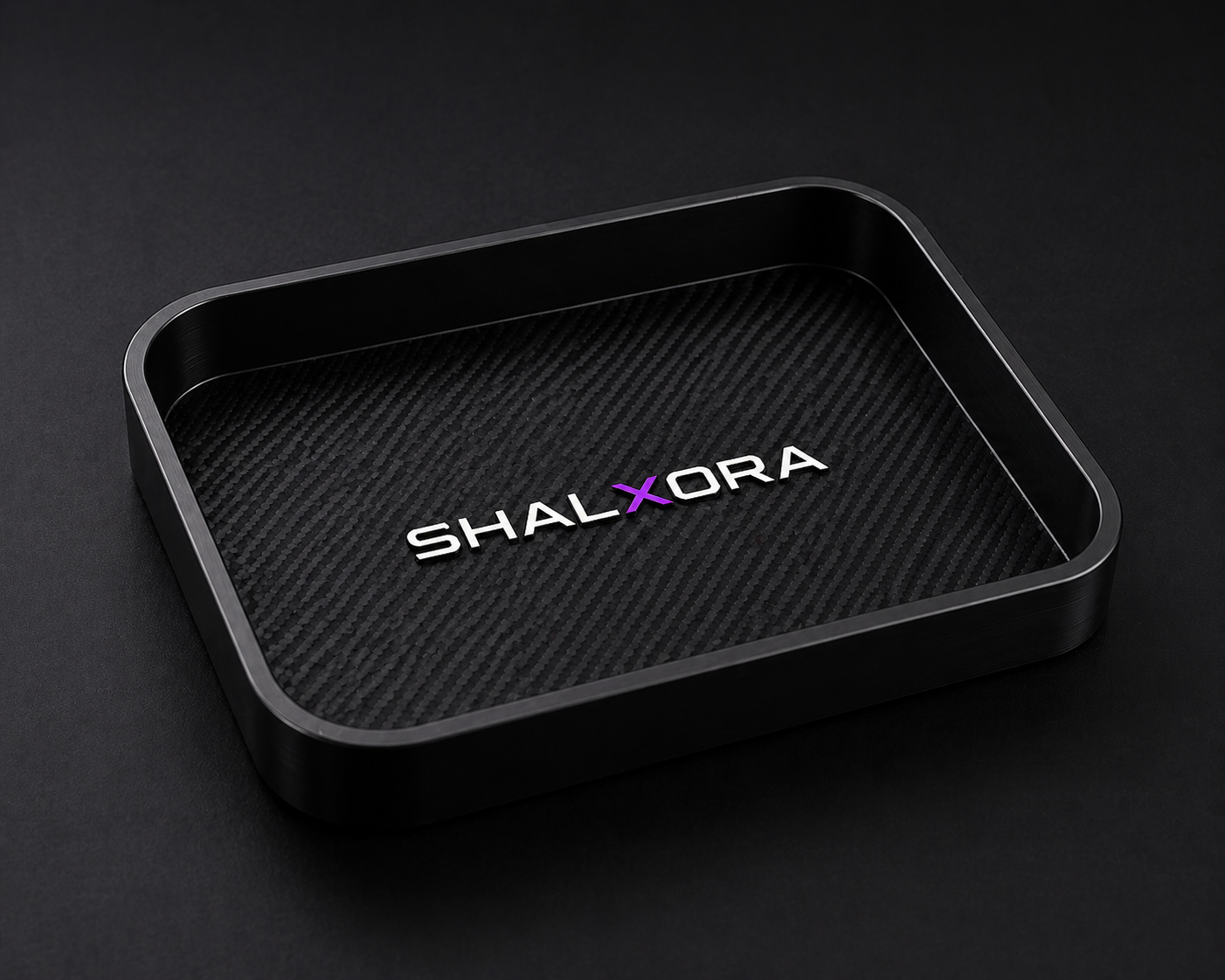 Luxury Catchall Tray | Carbon Fiber | Desk Organizer | Gift for Him | Key Tray | Modern Home Decor